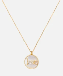 Necklaces*Kate Spade New York Mother Of Pearl Love Pendant
