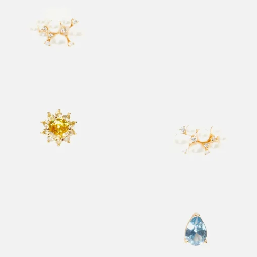 Jewellery Sets*Kate Spade New York Rain Or Shine Stud Asymmetric Earrings