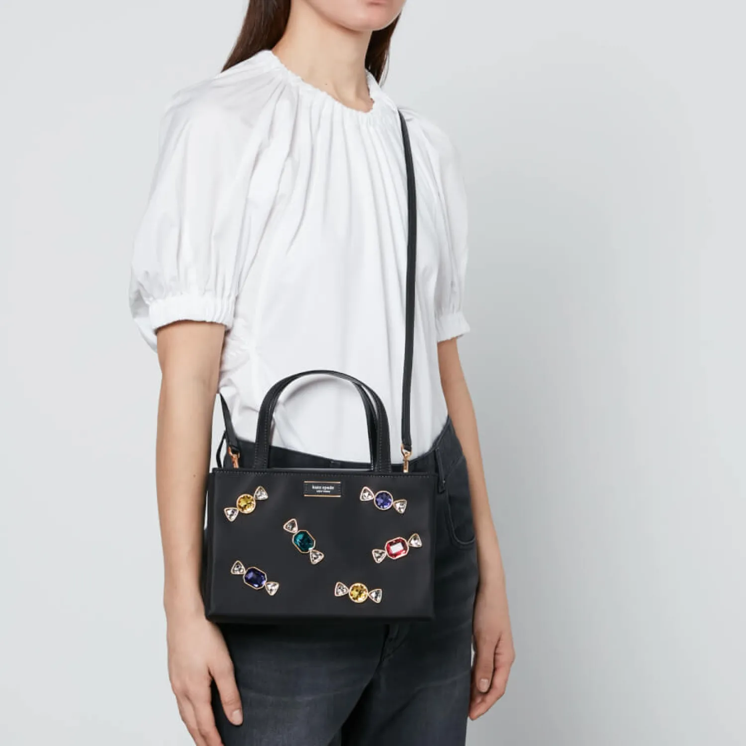 Tote Bags*Kate Spade New York Sam Icon Candy Beaded Small Tote Bag