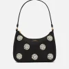 Shoulder Bags*Kate Spade New York Sam Pearl Embellished Small Nylon Shoulder Bag