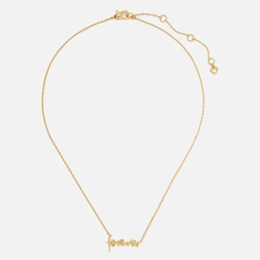 Jewellery Sets*Kate Spade New York Say Yes Forever Gold-Tone Necklace
