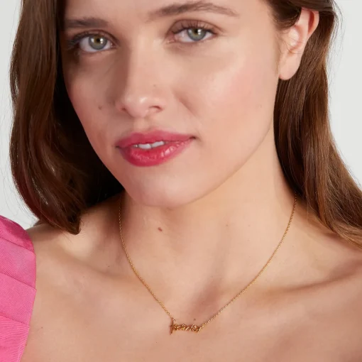 Jewellery Sets*Kate Spade New York Say Yes Forever Gold-Tone Necklace