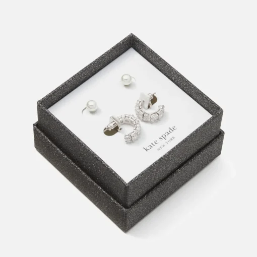 Earrings*Kate Spade New York Stud And Huggie Set