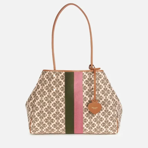 Tote Bags*Kate Spade New York Women's Everything Spade Flower Jacquard Tote Bag - Pink Multi