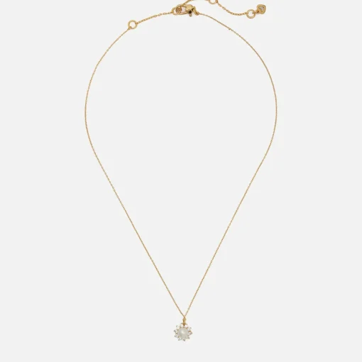 Necklaces*Kate Spade New York Women's Sunny Halo Pendant - White Multi
