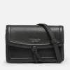 Crossbody Bags*Kate Spade New York Women's Knott Pebbled Flap Cross Body Bag - Black
