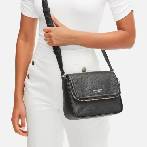 Crossbody Bags*Kate Spade New York Women's Run Around Leather – Cross Body Bag - Black