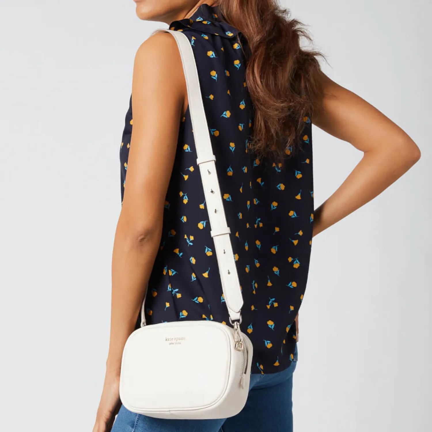 Crossbody Bags*Kate Spade New York Women's Astrid Camera Medium Camera Bag - Parchment