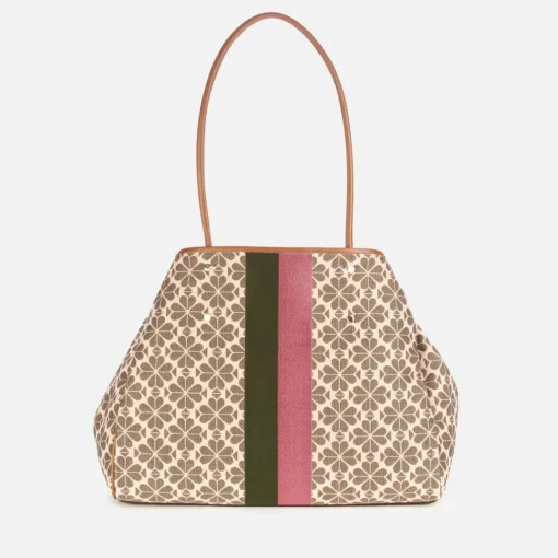 Tote Bags*Kate Spade New York Women's Everything Spade Flower Jacquard Tote Bag - Pink Multi