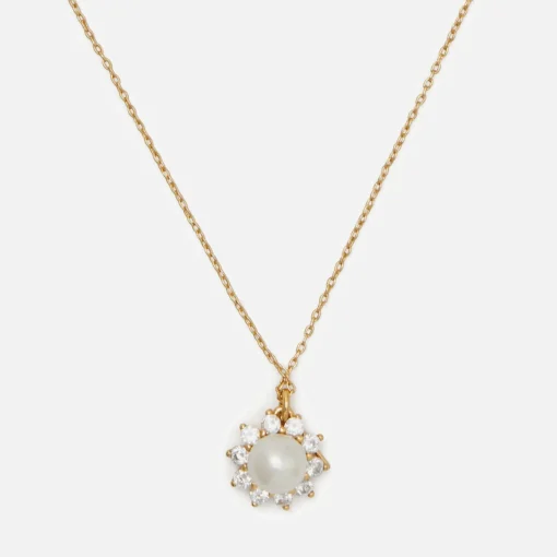 Necklaces*Kate Spade New York Women's Sunny Halo Pendant - White Multi