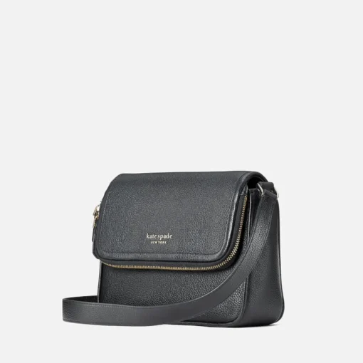 Crossbody Bags*Kate Spade New York Women's Run Around Leather – Cross Body Bag - Black