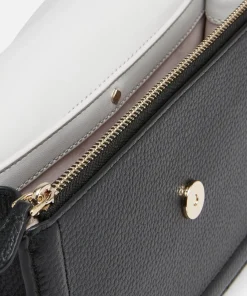 Crossbody Bags*Kate Spade New York Women's Knott Pebbled Flap Cross Body Bag - Black