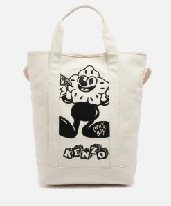 Tote Bags*KENZO Appliqued Cotton-Canvas Tote Bag