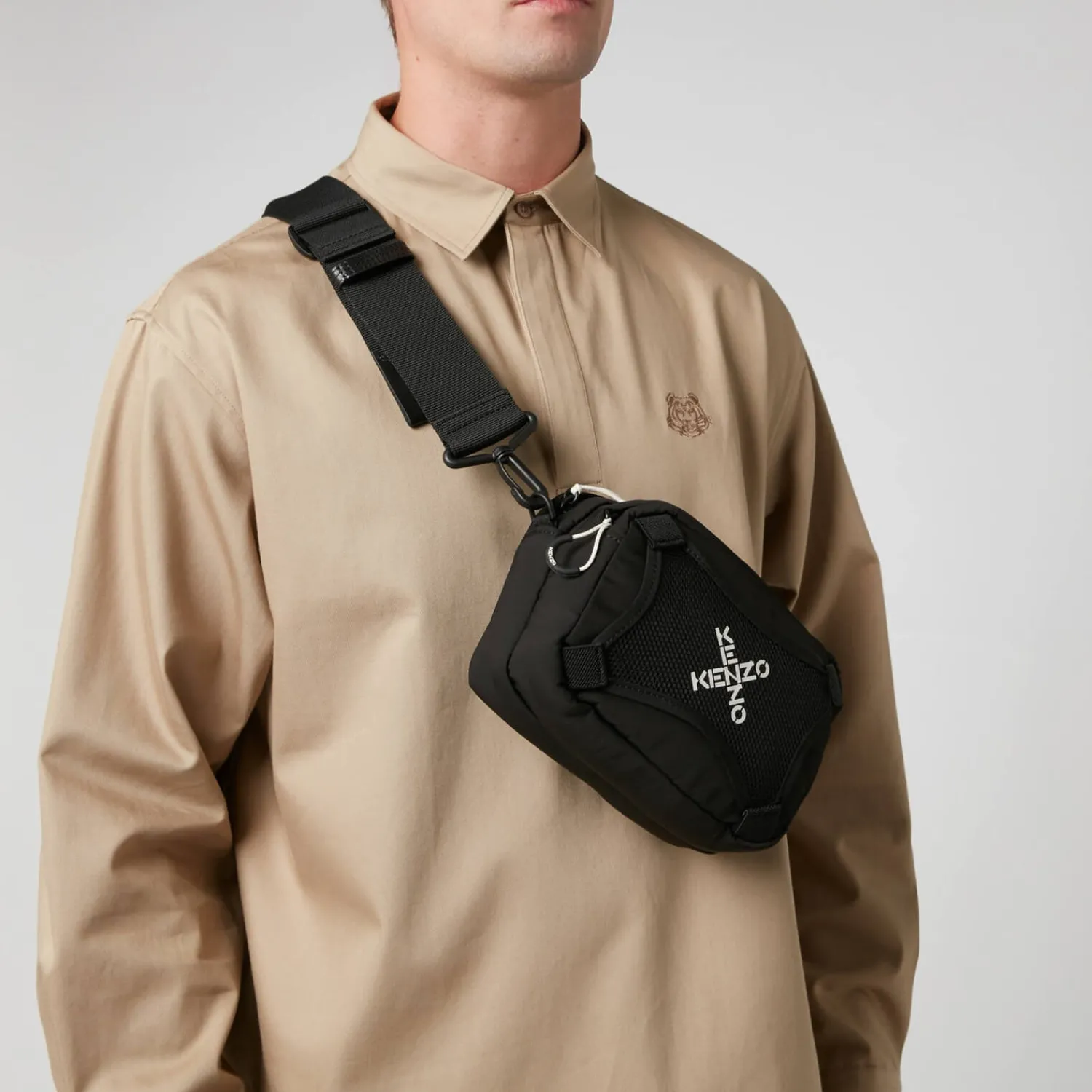 Crossbody Bags*KENZO Men's Sport Cross Body Bag - Black