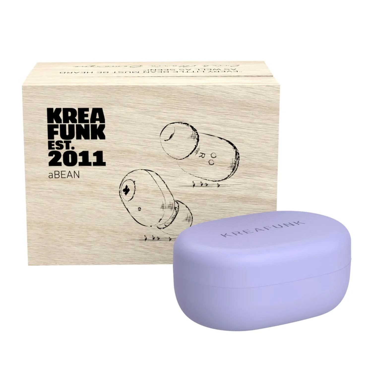 Home Accessories*Kreafunk Abean Bluetooth In Ear Headphones - Spring Lavender