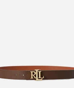 Belts*Lauren Ralph Lauren 30 Pebbled Leather Belt