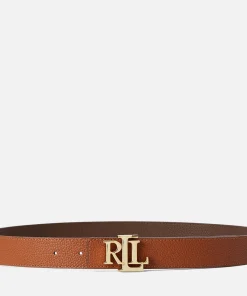 Belts*Lauren Ralph Lauren 30 Pebbled Leather Belt