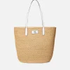 Tote Bags*Lauren Ralph Lauren Brie 31 Large Straw Tote Bag