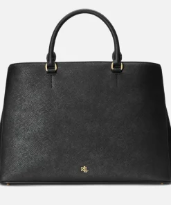 Satchels*Lauren Ralph Lauren Hanna Large Leather Satchel