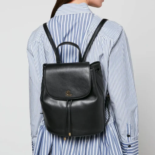 Backpacks*Lauren Ralph Lauren Medium Winny 25 Leather Backpack