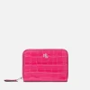 Purses And Cardholders*Lauren Ralph Lauren Small Leather Zip Wallet