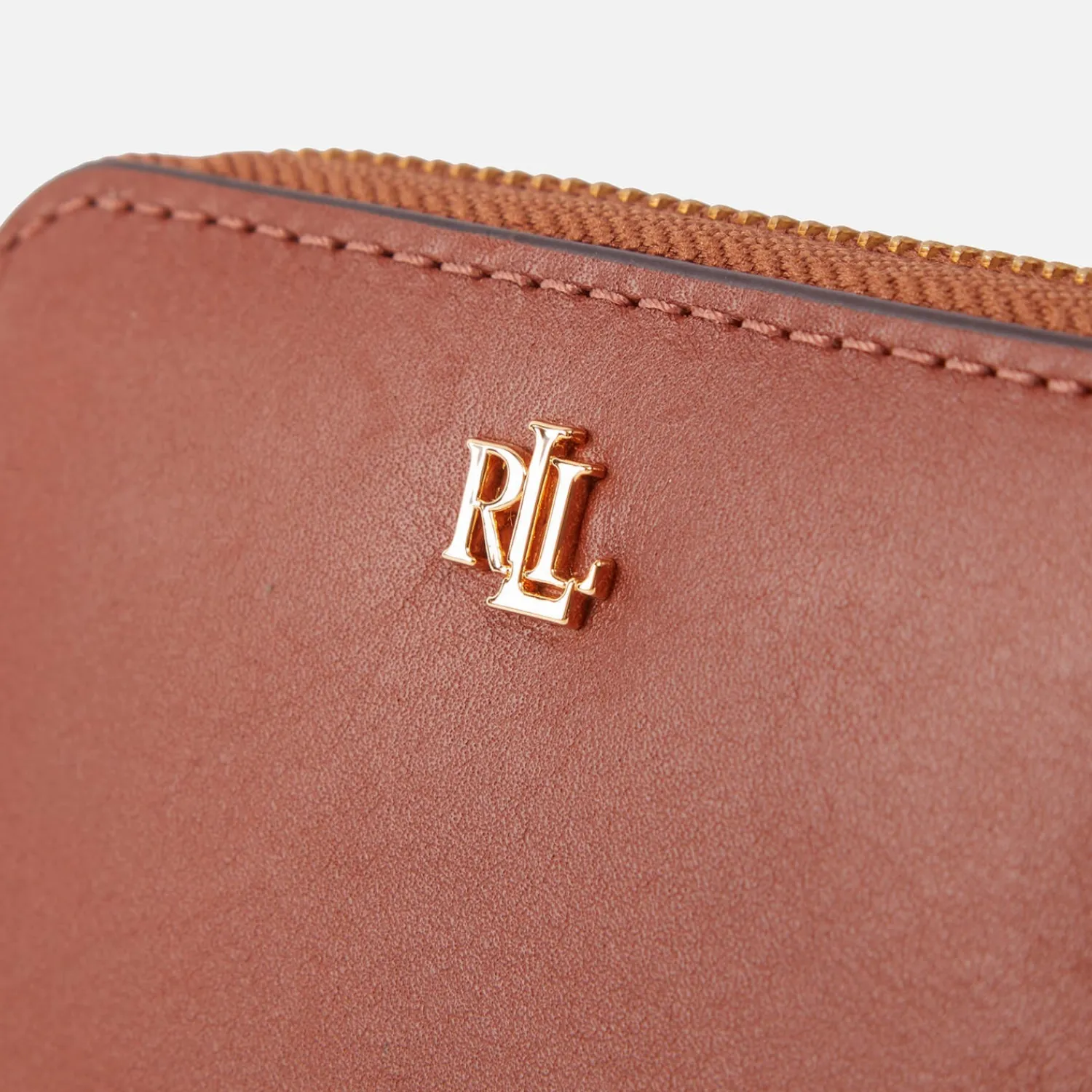 Purses And Cardholders*Lauren Ralph Lauren Small Leather Zip Wallet