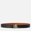 Belts*Lauren Ralph Lauren Women's Reversible 30 Medium Belt - Black/Lauren Tan