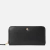 Purses And Cardholders*Lauren Ralph Lauren Lauren Ralph Logo-Plaque Lauren Leather Wallet