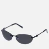Sunglasses*Le Specs Slinky Oval Metal Sunglasses