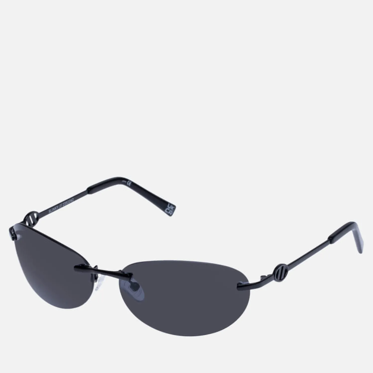 Sunglasses*Le Specs Slinky Oval Metal Sunglasses