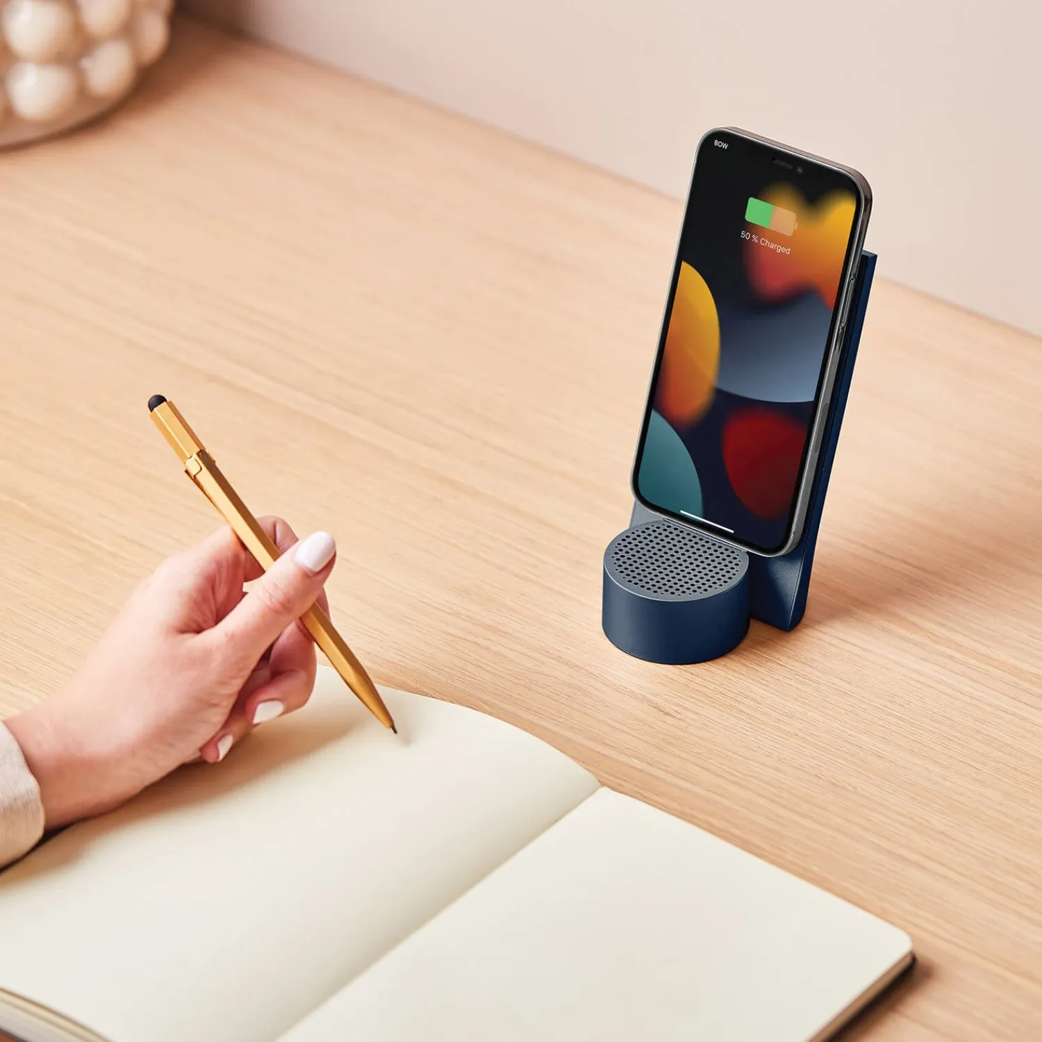 Home Accessories*Lexon City Energy Pro Phone Charger + Speaker - Navy