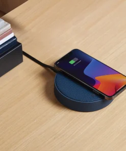 Tech Accessories*Lexon Oslo Energy + Bluetooth Speaker + Wireless Charger - Navy