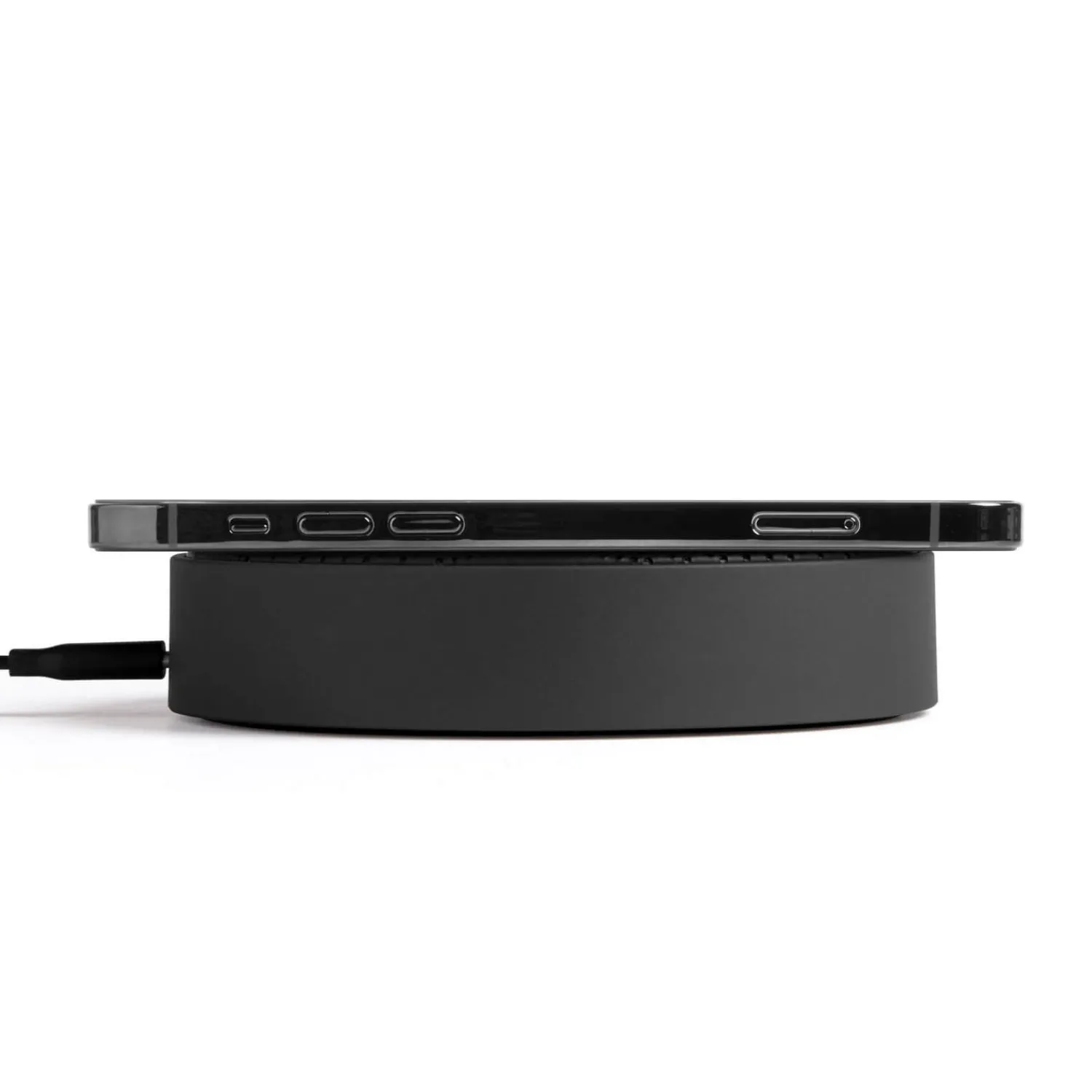 Home Accessories*Lexon Oslo Energy + Bluetooth Speaker + Wireless Charger - Black