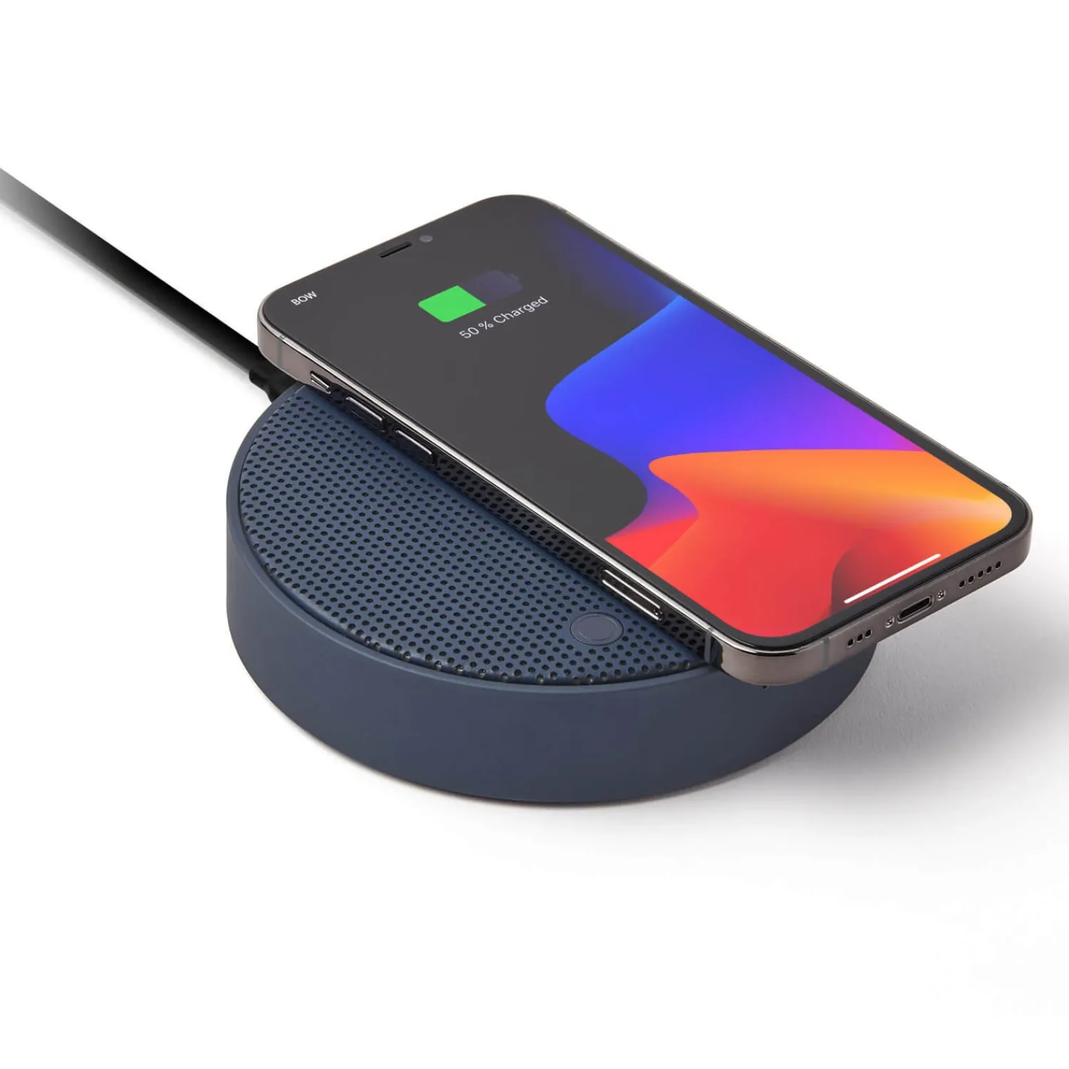 Tech Accessories*Lexon Oslo Energy + Bluetooth Speaker + Wireless Charger - Navy