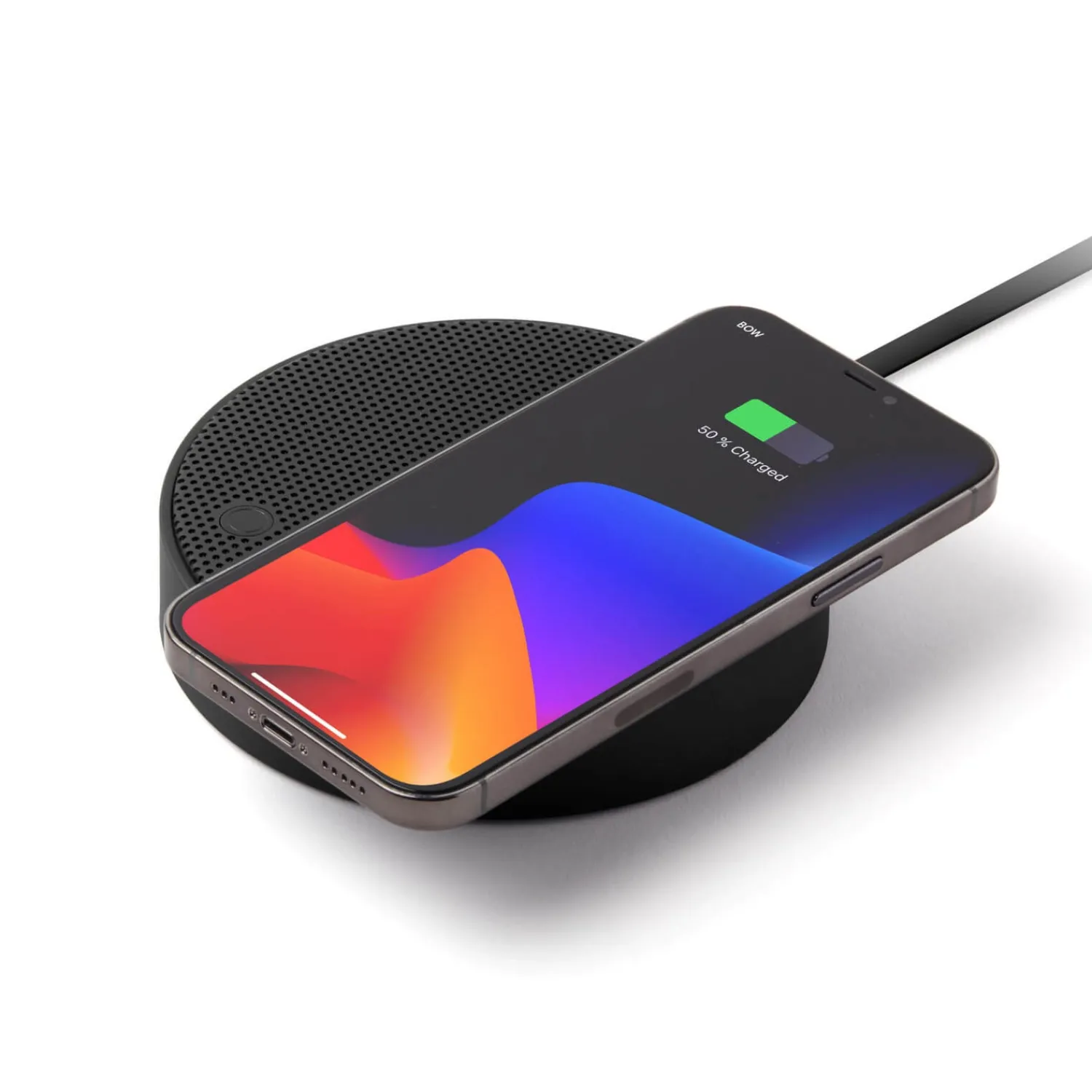 Home Accessories*Lexon Oslo Energy + Bluetooth Speaker + Wireless Charger - Black