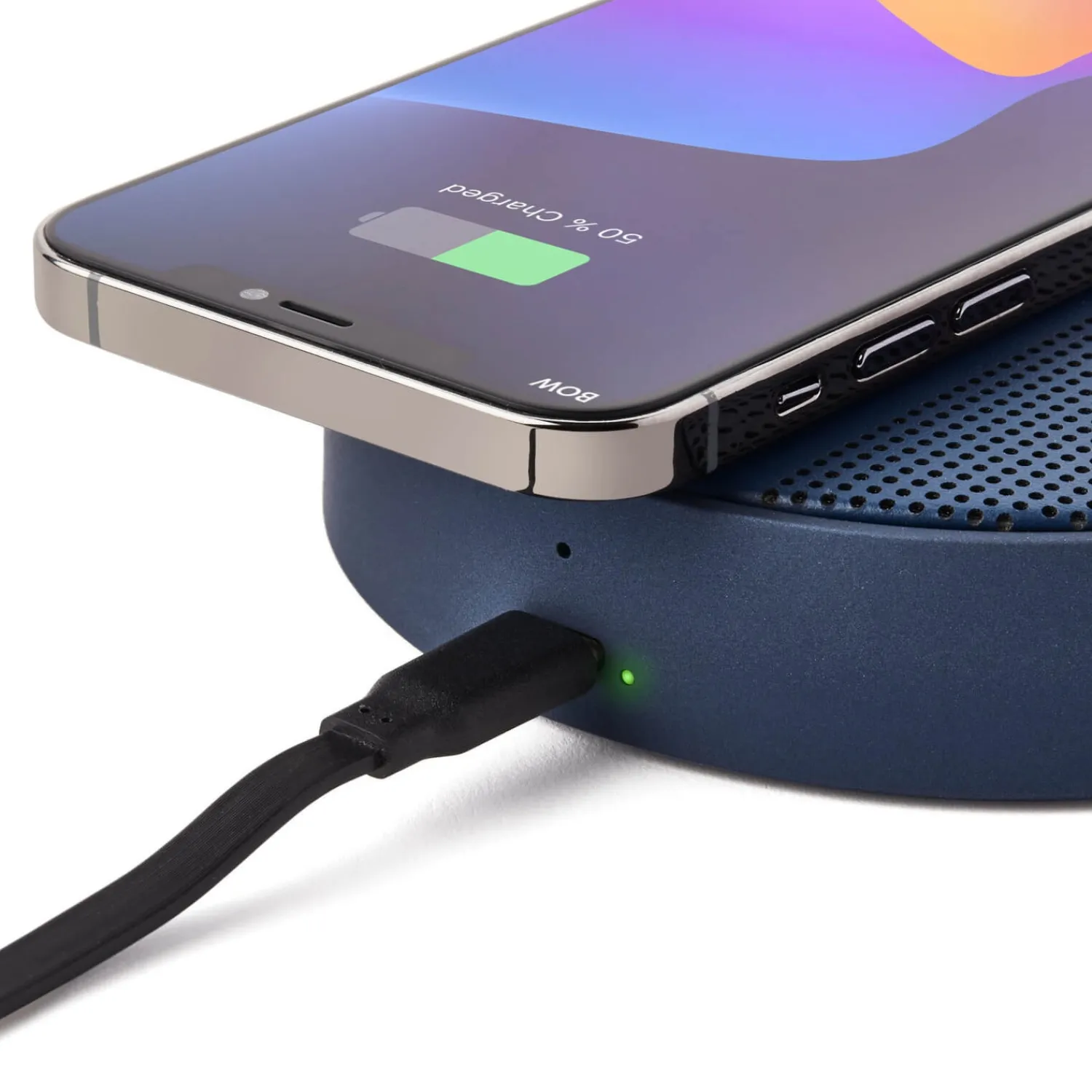 Tech Accessories*Lexon Oslo Energy + Bluetooth Speaker + Wireless Charger - Navy