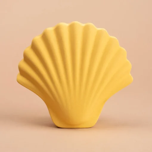 Home Accessories*Los Objetos Decorativos Seashell Vase - Honey