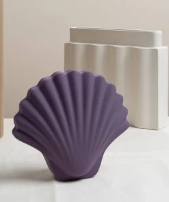 Home Accessories*Los Objetos Decorativos Seashell Vase - Mauve