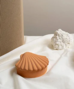 Home Accessories*Los Objetos Decorativos Seashell Box - Honey