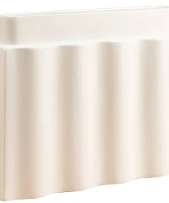 Home Accessories*Los Objetos Decorativos Waves Vase - White