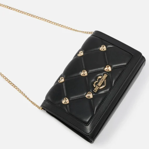Crossbody Bags*Love Moschino Borsa Embellishment Faux Leather Bag