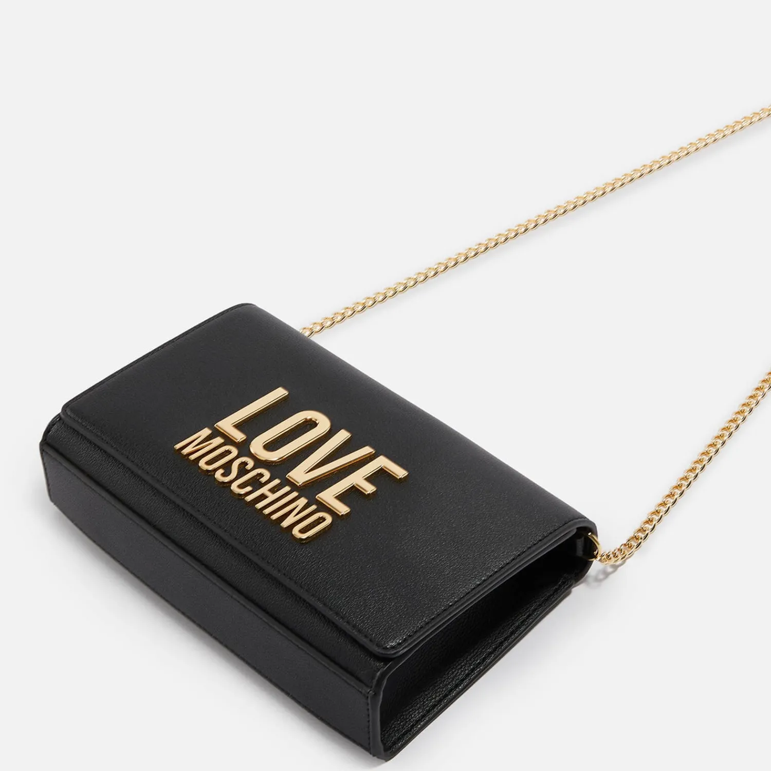 Crossbody Bags*Love Moschino Borsa Lettering Faux Leather Small Bag