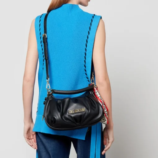 Crossbody Bags*Love Moschino Borsa Logo-Plaqued Faux Leather Bag
