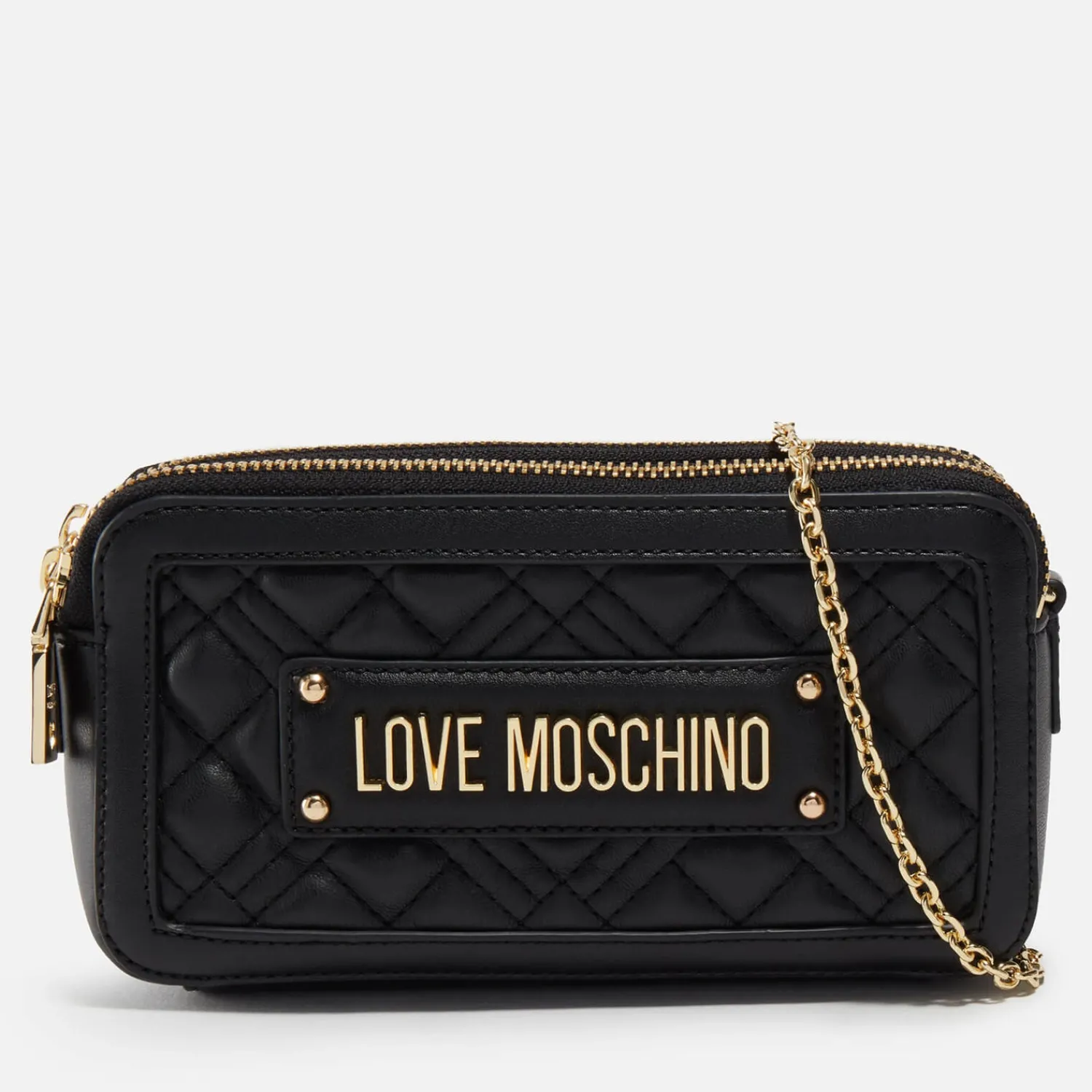 Purses And Cardholders*Love Moschino Portafoglio Quilted Faux Leather Wallet