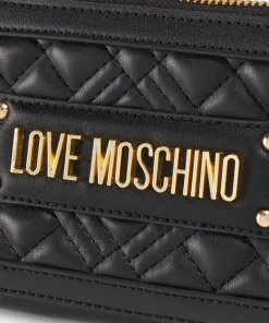 Purses And Cardholders*Love Moschino Portafoglio Quilted Faux Leather Wallet