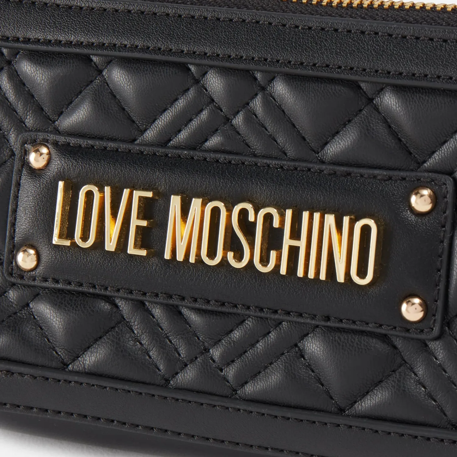 Purses And Cardholders*Love Moschino Portafoglio Quilted Faux Leather Wallet
