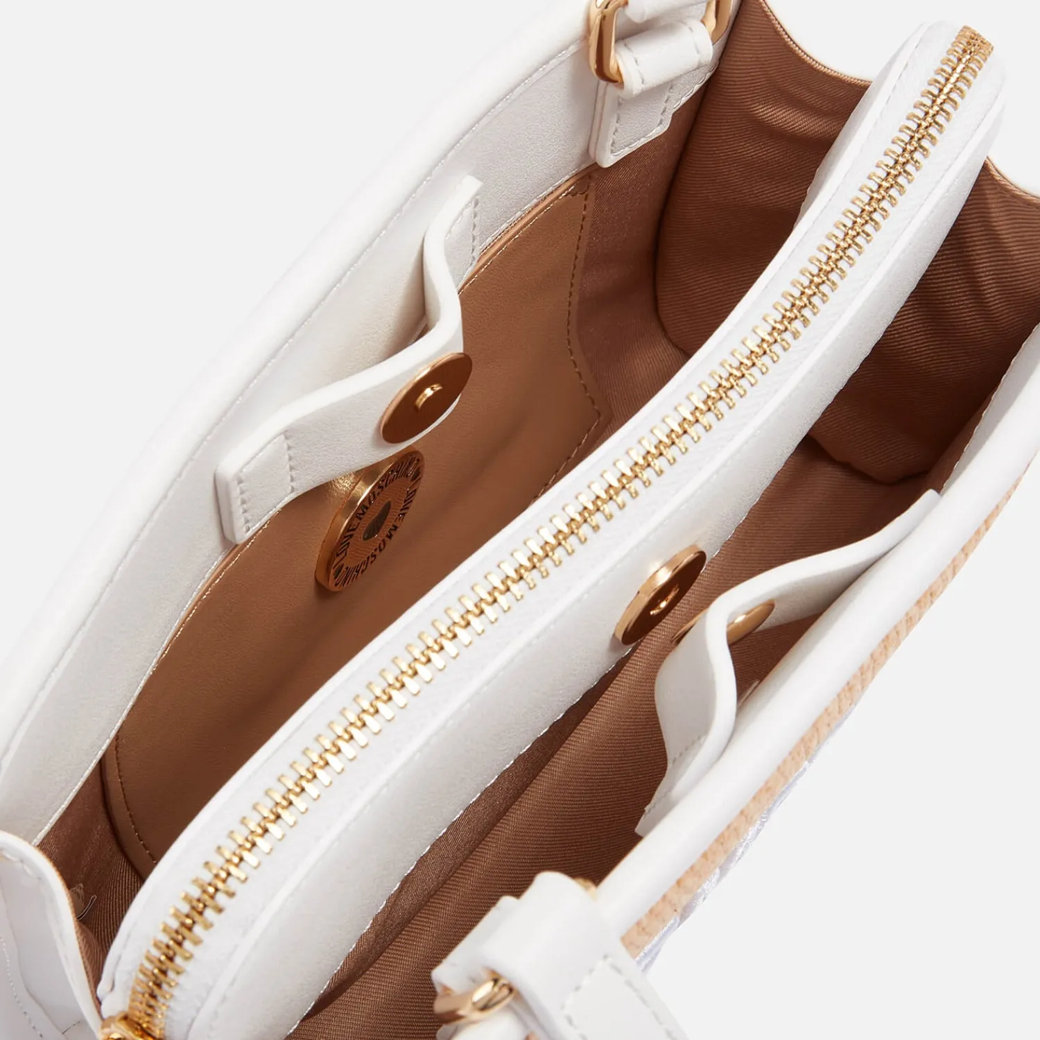 Crossbody Bags*Love Moschino Rattan Faux Leather Crossbody Bag