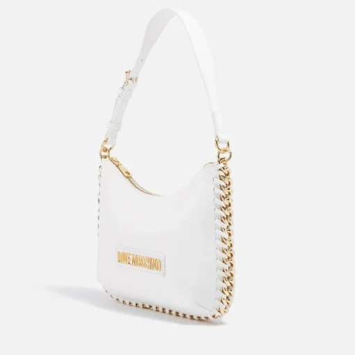 Shoulder Bags*Love Moschino Women's Macro Chain Bag - White