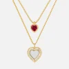 Jewellery Sets*Luv AJ X For Love And Lemons Heart Gold-Plated Necklace