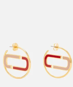 Earrings*Marc Jacobs Enamel Hoop Earrings